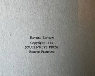 $25, White Fire Grace Noll Crowell 1934 South-West Press Hardcover Poetry Book