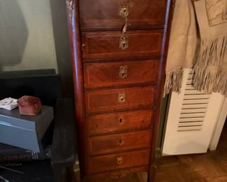 $250, French Provincial Style Seven-Drawer Jewelry/Lingerie Chest
