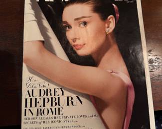 Vanity Fair Magazine May 2013 — Audrey Hepburn Cover