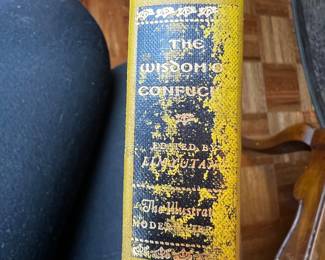 $20, The Wisdom of Confucius Lin Yutang Edited Riverside Press 1915 Hardcover Book