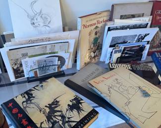 Collection of Art History Books and Exhibition Catalogs