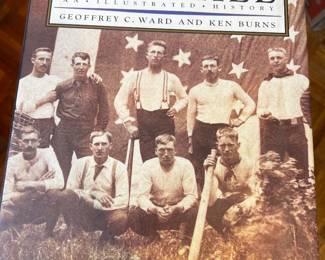 Baseball: An Illustrated History Hardcover Book by Ken Burns