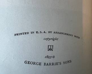 $75 (set 3), Honoré de Balzac Scenes of Parisian Life Volumes 10,11, 6 George Barrie’s Sons Illustrated Set 