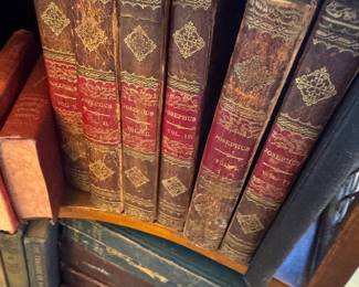 $250, Flavius Josephus 19th Century Leather Bound 6-Volume Set