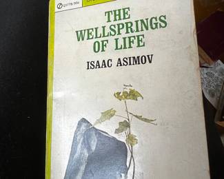 Paperback Book — The Wellsprings of Life by Isaac Asimov Signet Edition