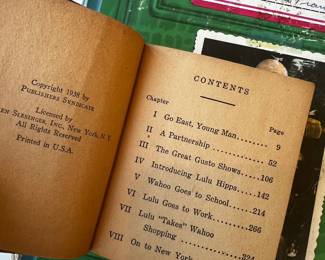 1938 Big Chief Wahoo and the Great Gusto Big Little Book Whitman #1443