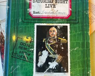 $25, Saturday Night Live 1977 Francisco Franco Script Book