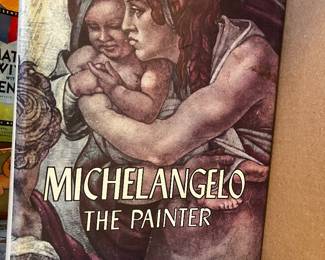 Valerio Mariani 'Michelangelo The Painter' 1964 Hardcover Art Book