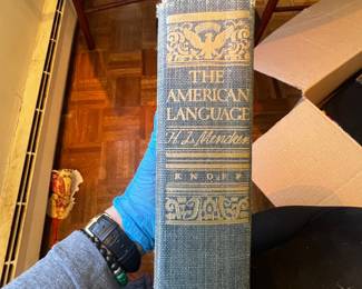 The American Language by H. L. Mencken Hardcover, Knopf