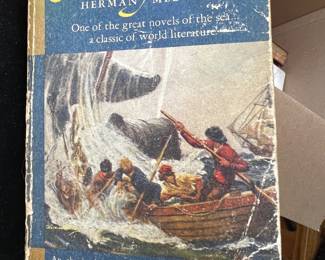 Herman Melville Moby Dick — Pocket Library PL-28 Abridged Paperback