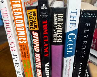 Mixed Lot of 7 Non-Fiction and Fiction Mass Market Paperback and Hardcover Books