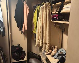 Assorted Women's Apparel Lot Featuring Heavy Knit Sweaters