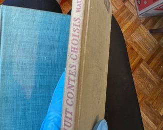 $35, Huit Contes Choisis Maupassant D.C. Heath Hardcover