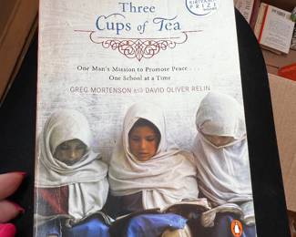 "Three Cups of Tea" by Greg Mortenson Paperback Book