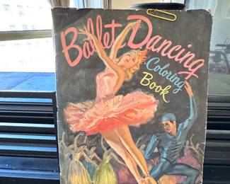 $15, Ballet Dancing Coloring Book by Merrill Publishing Company M1589