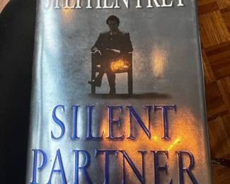 Stephen Frey Silent Partner Hardcover Book