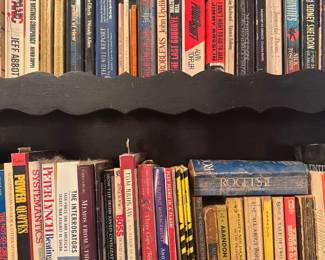 Mixed Collection of Hardcover and Paperback Fiction and Non-Fiction Books