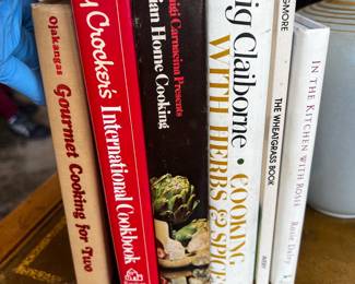 Collection of Six Hardcover Culinary Recipe Books