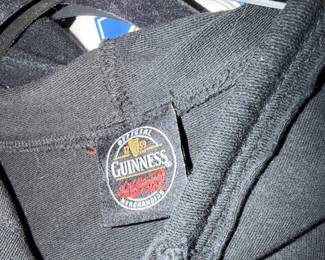 Official Guinness Merchandise Black Hooded Sweatshirt