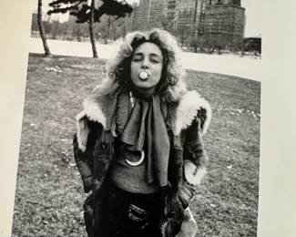 $5-25 each, Vintage Photographs, Black and White Street Photography Print — Woman in Lincoln Park, Chicago