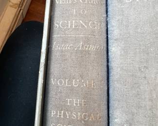 First Edition Isaac Asimov The Intelligent Man's Guide to Science 2-Vol Set in Slipcase