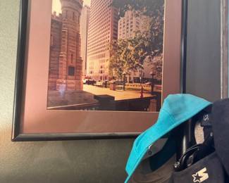 Framed Photograph of the Chicago Water Tower