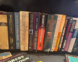 Collection of Mixed Genre Hardcover and Paperback Books