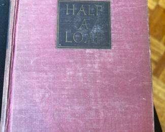 $25, Half a Loaf Grace Hegger Lewis 1931 Horace Liveright Hardcover Book