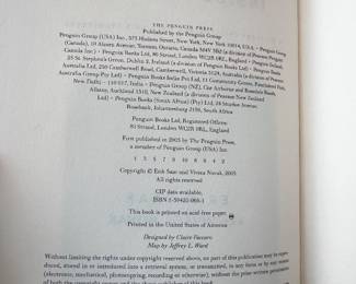 First Edition Printing of Erik Saar and Viveca Novak Book