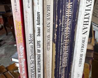 Paperback Book Bundle — Asimov, Huxley, Hobbes & Literature
