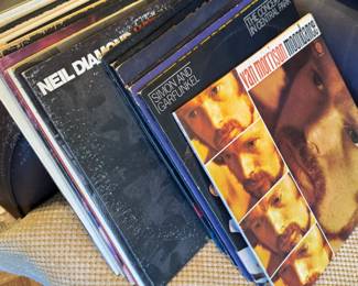 $10-$35 each,  Record Collection of Classic Rock and Folk Vinyl Long Play Records