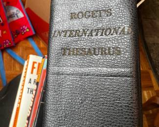 $20, Roget’s International Thesaurus Third Edition 1962 Hardcover Reference Book