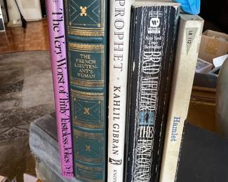 Mixed Lot of 5 Books Including Franklin Library French Lieutenant's Woman