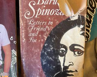 Hardcover Book — "Letters to Friend and Foe" by Baruch Spinoza