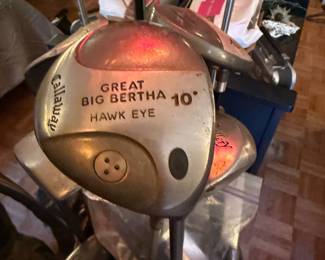 Steel and Graphite Mixed Golf Club Set in Bag