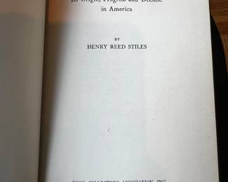 Bundling by Henry Reed Stiles, Book Collectors Association