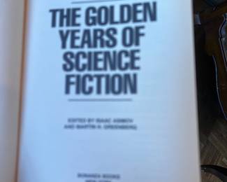 The Golden Years of Science Fiction Book Edited by Isaac Asimov
