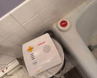 Life Alert LTE Cellular Base Station with Bathroom Help Button