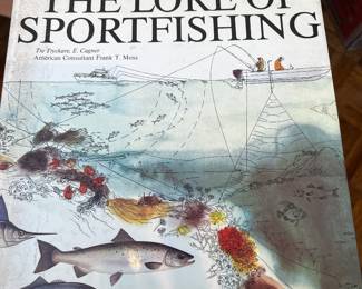 The Lore of Sportfishing Illustrated Hardcover Book