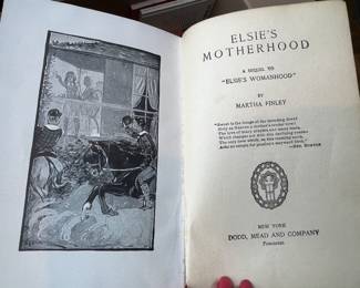 $35, Martha Finley Elsie's Motherhood 