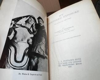 $125, My Northern Exposure The Kawa at the Pole 1922 Walter E Traprock First Edition Adventure Travel Book Illustrated Knickerbocker Press