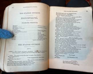 Longfellow's Poems - The Spanish Student Printed Excerpt