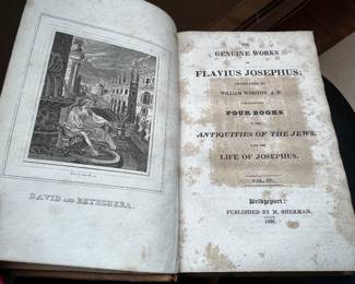 1828 The Genuine Works of Flavius Josephus Vol. IV Book