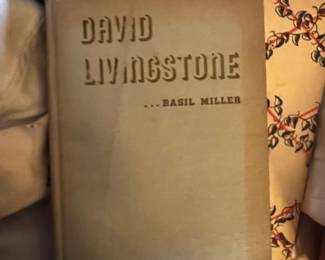 $30, David Livingstone Explorer Missionary Basil Miller Hardcover Biography Book 1941 Zondervan