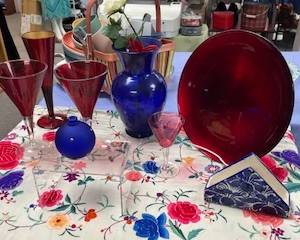 glass and dishware