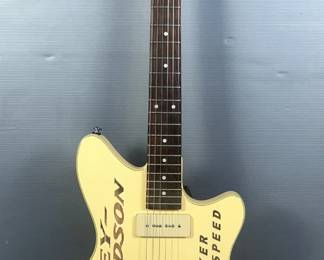 Ibanez Harley Davidson Stroker Six Speed Electric Guitar, Customized, Numbered 1/1, In Kaces Case