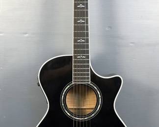 Taylor Model 612-C Acoustic Guitar, With Built-In Fishman Prefix Plus Amp System, SN: 970804113
