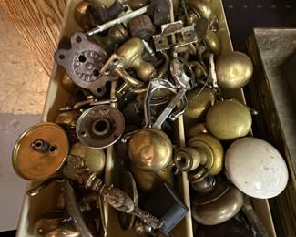 Door hardware.