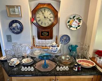 Kitchen filled with beautiful items.