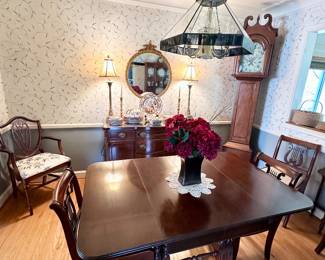 Vintage Mahogany dining table.